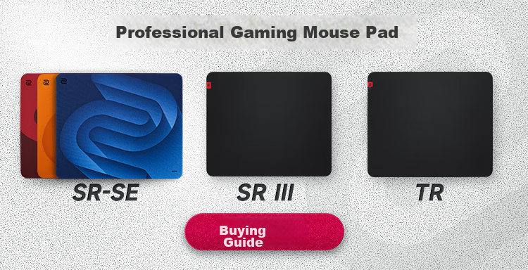 ZOWIE GEAR H-SR III Gaming Mouse Pad, Fine Surface Mouse Pad, Gaming Mouse Pad, Black Large Mouse Pad, E-Sports Desk Pad GSR Upgraded Version Enlarged, Control Pad 1