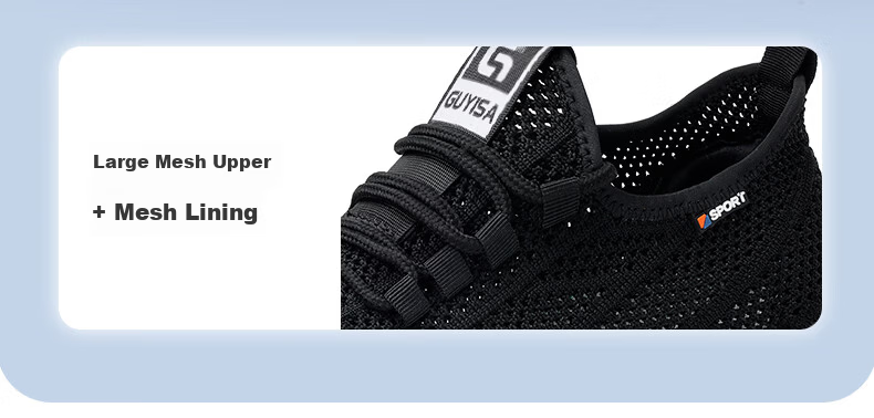 JUNBU Safety Shoes for Men, Summer Breathable Steel Toe Cap Anti-Smashing Anti-Puncture Soft Sole Construction Site Work Shoes 3120 Size 42 3
