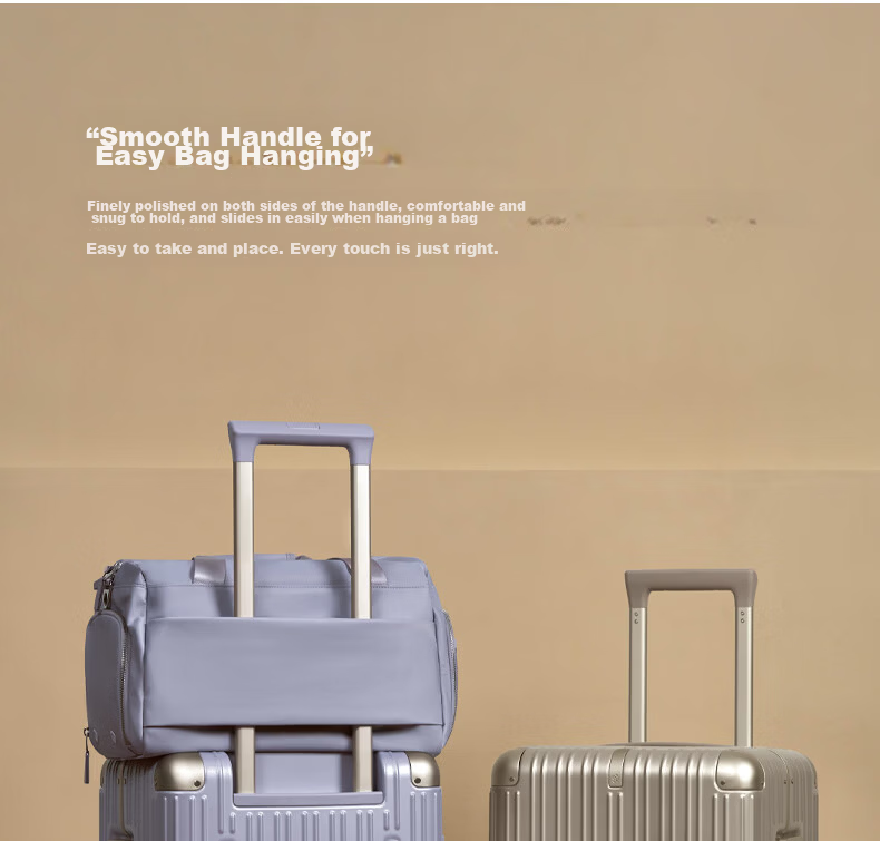 90 Points 20-Inch Aluminum Frame MAX Luggage 2026 New Travel Suitcase Trolley Carry-On Password Lock Soft Matte Purple 40