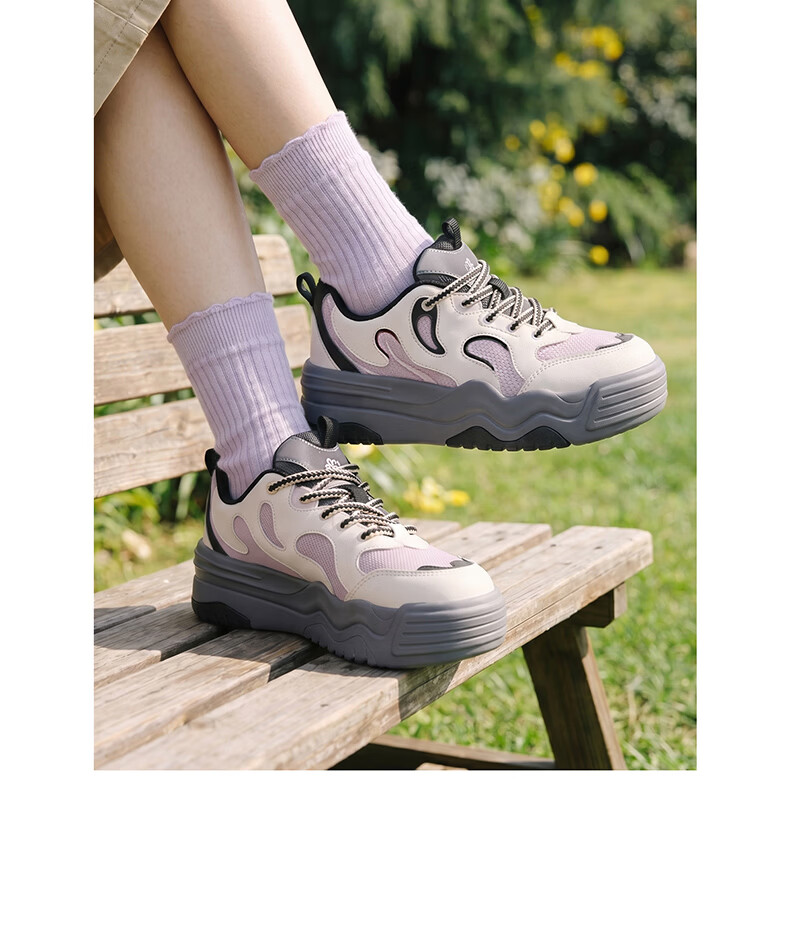 ERKE Women's Casual Sneakers Summer 2026 Breathable Versatile Sports Shoes | Youran 2 8