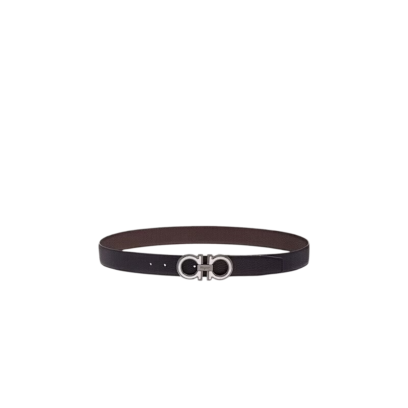 Ferragamo Men's Reversible GANCINI Belt 0734227_C_105, Gift for Boyfriend