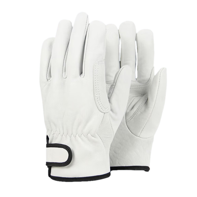 Pinzhide Welding Gloves Professional Heat-Resistant, Insulated, Wear-Resistant High-Temperature Labor Protection Gloves Sheep Leather with Velcro PST101 Yellow