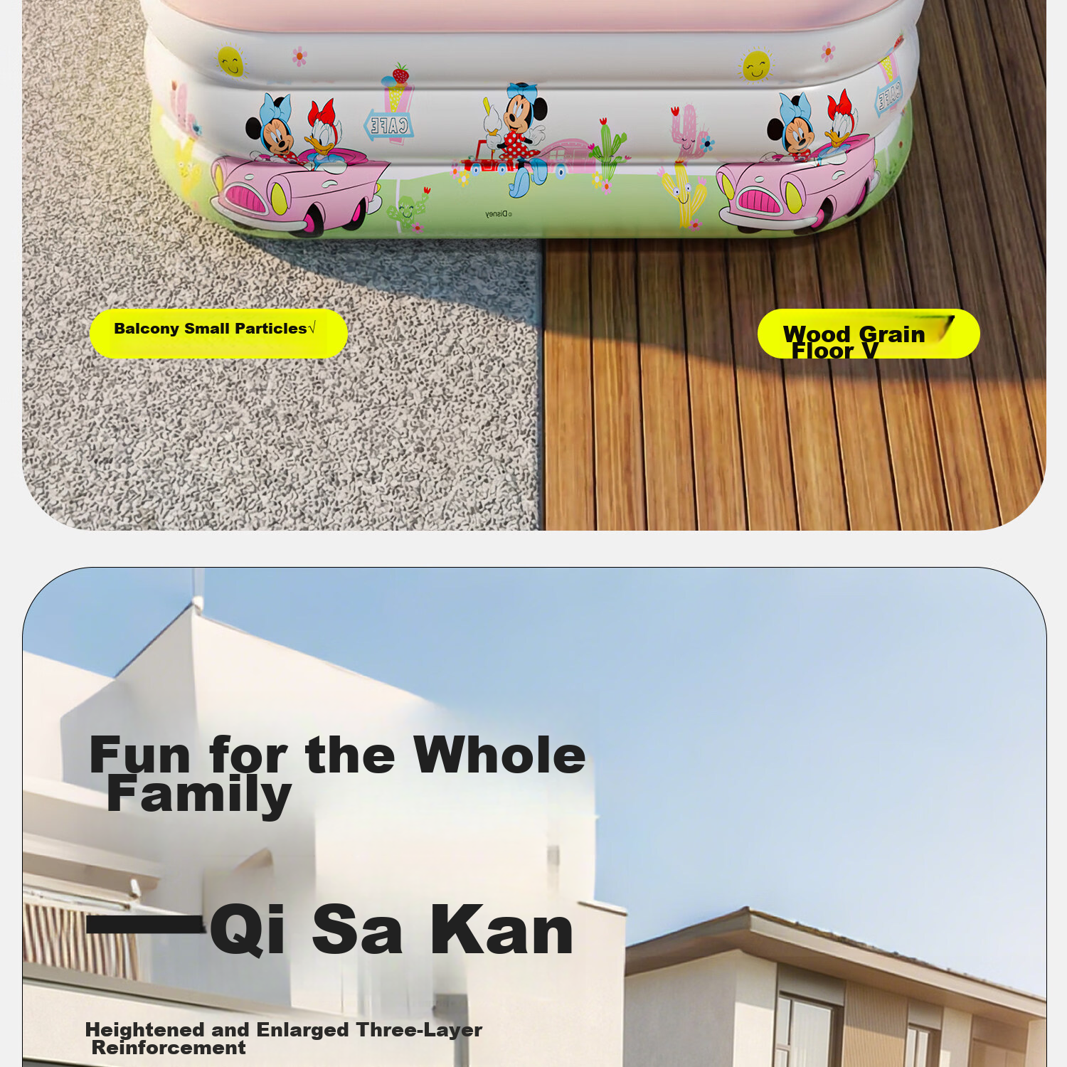 Chuandaoxiong Inflatable Children's Swimming Pool, Thickened for Adults And Kids, Baby Bath Pool, Home Outdoor Extra Large Water Pool 22