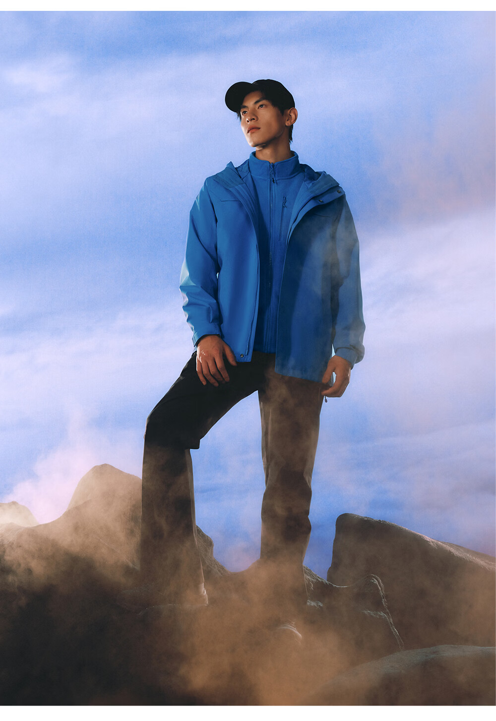 Toread Suzaku 2.0 3-in-1 Women's Spring Autumn Outdoor Windproof Waterproof Hiking Mountaineering Jacket Unisex 15