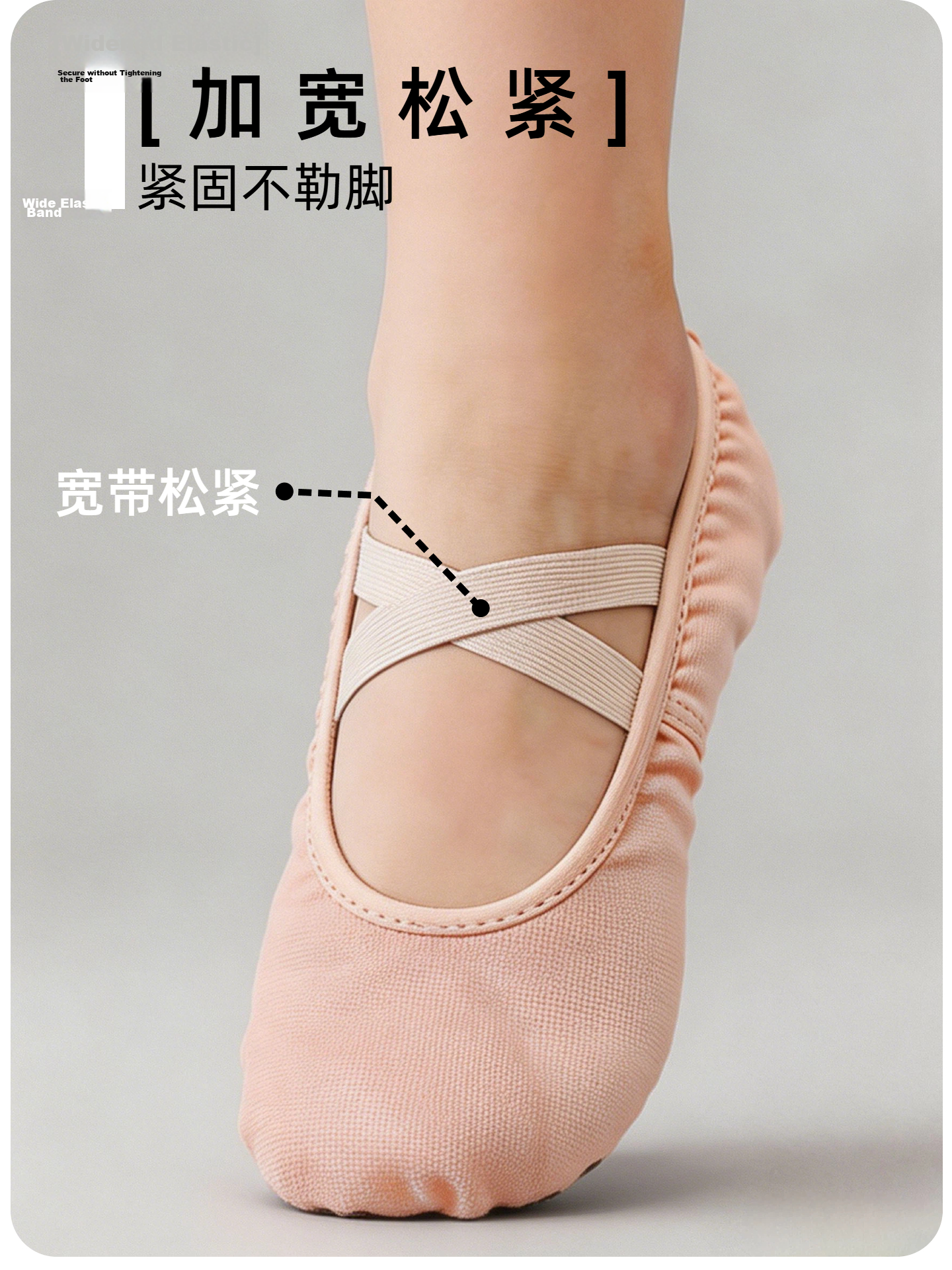 COOTYMAX Adult Dance Shoes Ballet Professional Practice Shoes Women Soft Sole Slip-On Children's Pink Dance Cat Paw Shoes 4