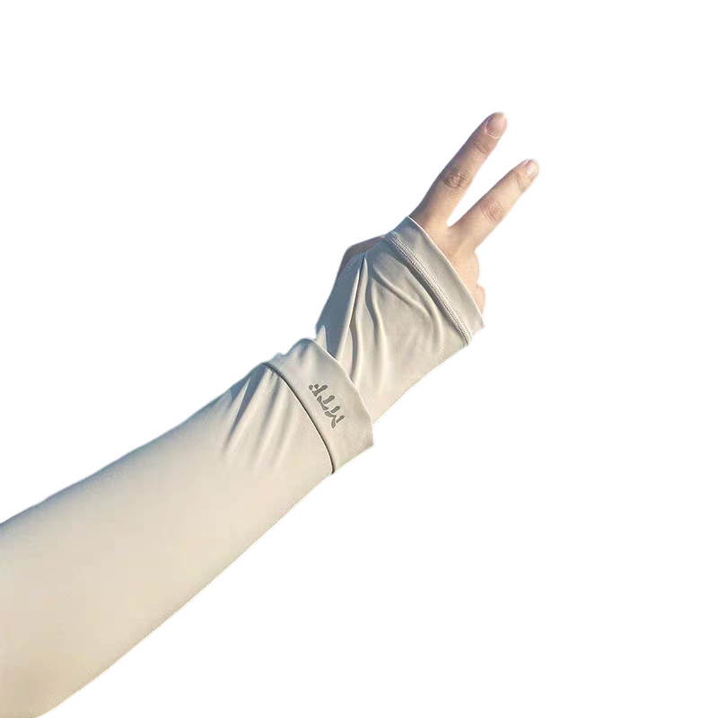 FitonTon Sunscreen Arm Sleeves Unisex [2 Pairs] Summer Loose Breathable Large Size Ice Sleeves Tattoo Cover UV Protection Gloves