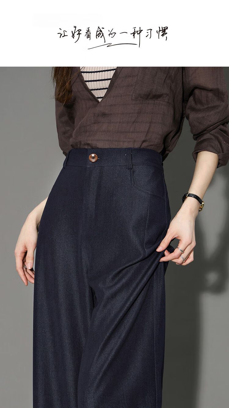 Demana Magic Slim Pants Spring Pear Shape Draped Straight Loose Concealment Petite Casual Pants Women Premium 1