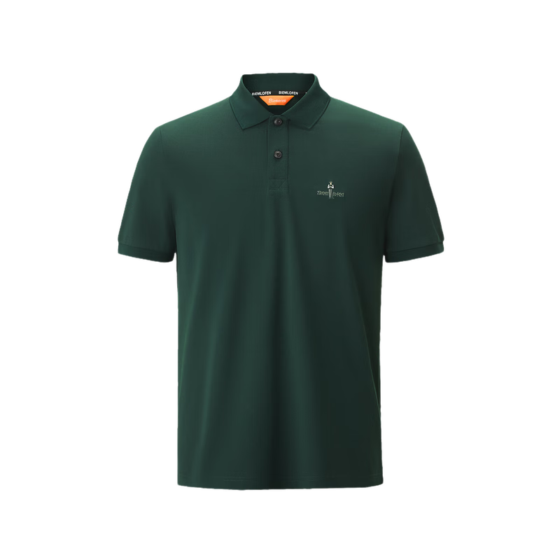 Biyinlefen Father's Day [Ice Oxygen Bar] 2026 Summer New Men's Casual Antibacterial Cooling Stretch Short Sleeve Polo Shirt T-Shirt