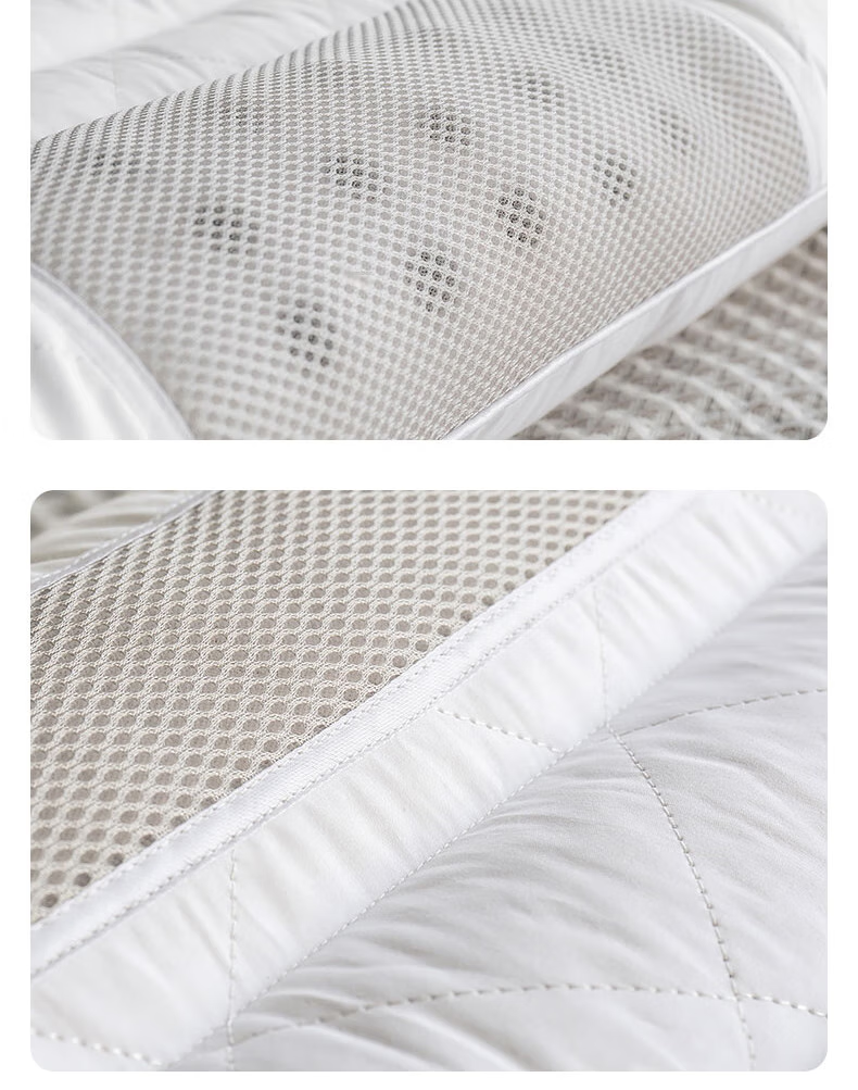 HLA Buckwheat Pillow Core Cervical Pillow Lavender Mugwort Sleep Neck Support Pillow Single 48*74cm 11