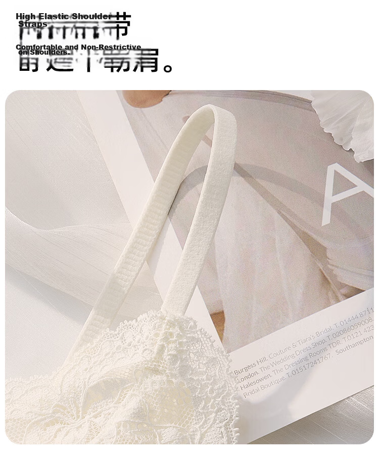 Herbal Original Color Women's French Lace Sexy Strap Camisole Summer Thin Breathable Backless Bra-Free Base Layer Nude 10