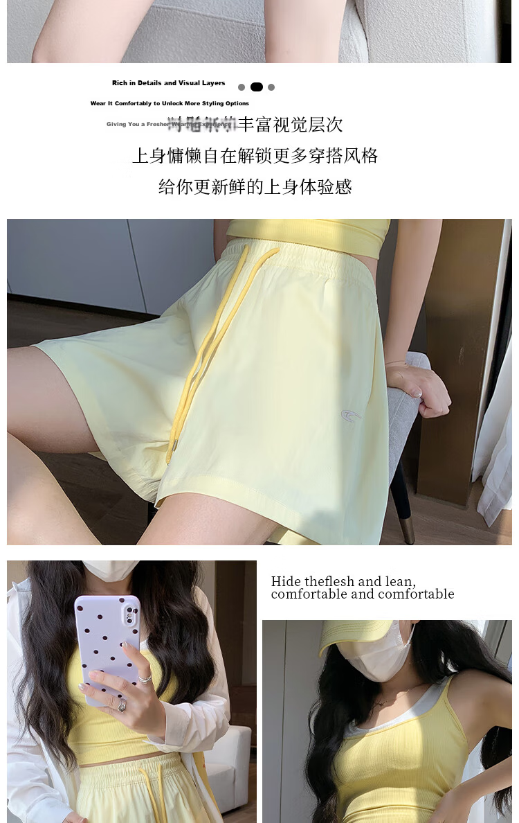 BOPRUIEY Embroidered Workwear Shorts for Women 2025 Summer New Outdoor Sports Five-Point Casual Versatile Solid Color Breathable Hot Pants 2