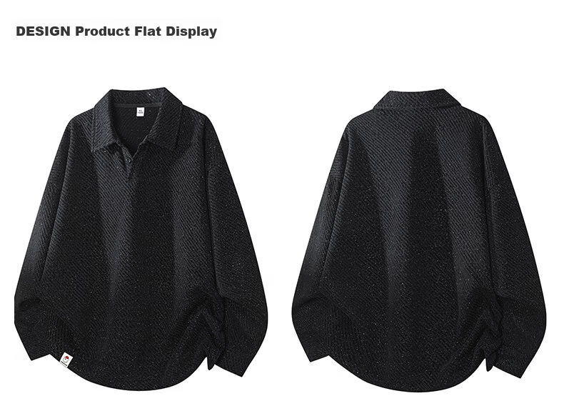 :CHOCOOLATE IT Men's Pullover Hoodie Spring Autumn New Trendy Brand Sweatshirt Jacket Men White L 4