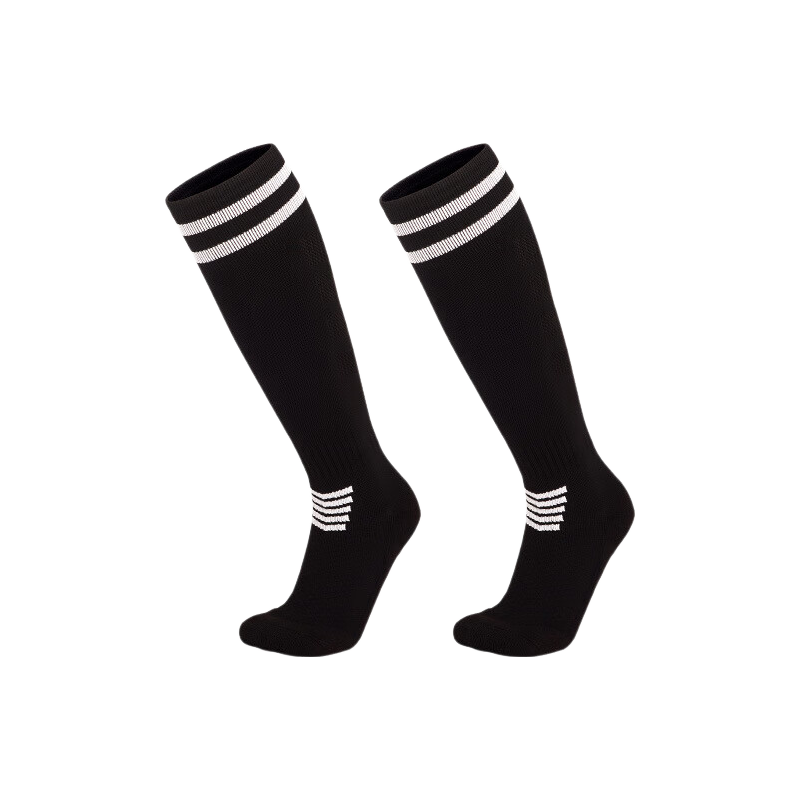 VICTORIATOURIST Summer Children's Soccer Socks, Breathable Long Tube Professional Sports Non-Slip Terry Bottom Sweat-Absorbing High Tube Socks for Students And Sports