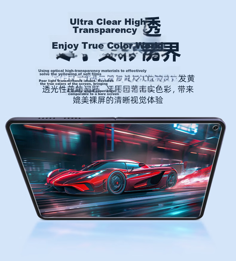 Mr. Blue Gorilla Huawei PuraXmax Matte Anti-Fingerprint HD Scratch-Resistant Durable Inner Screen Protector Film 13