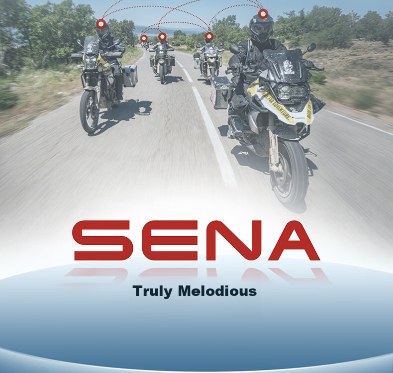 SENA C30 Motorcycle Helmet Bluetooth Headset Built-in HD Unit for Riding 24