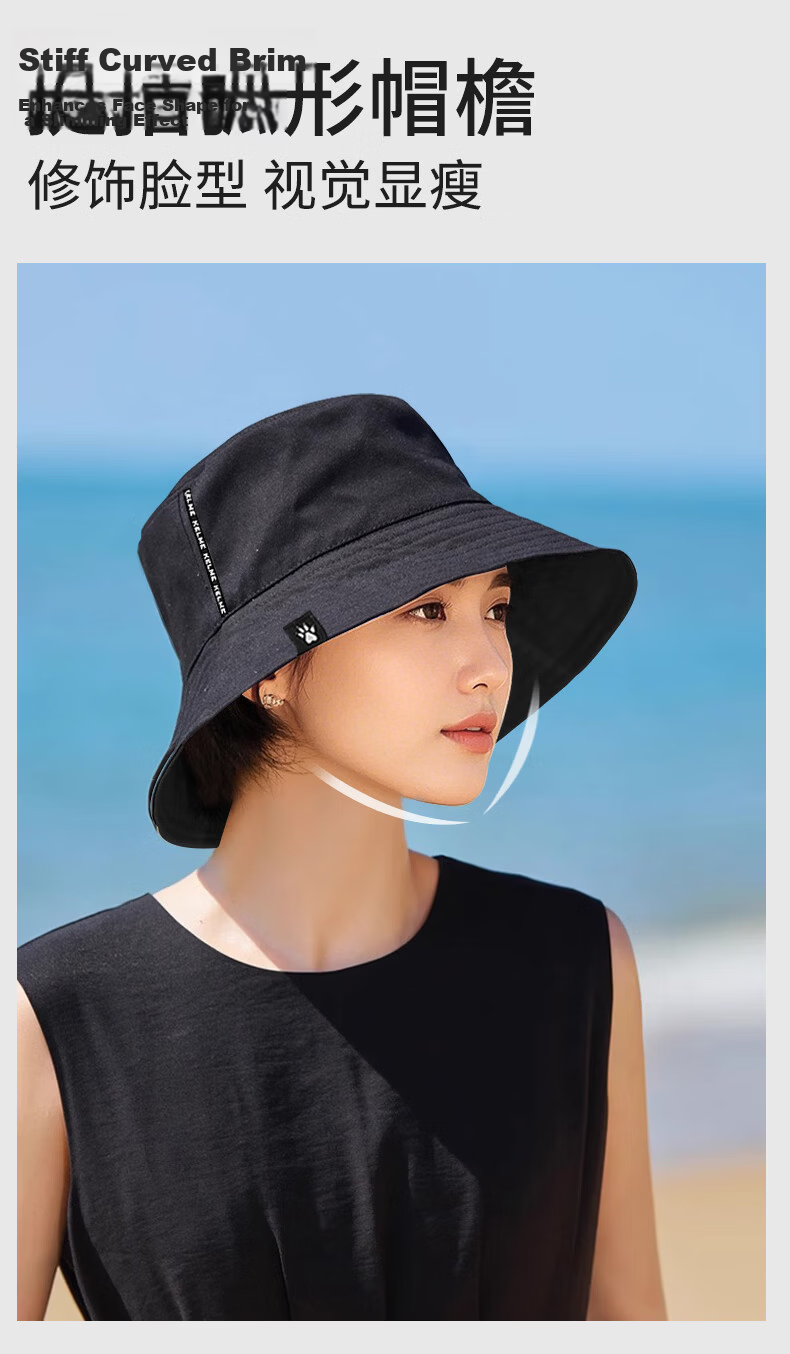 KELME Unisex Fisherman Sun Hat UV Protection Lightweight Breathable Outdoor Hiking Cap Spring Summer 7