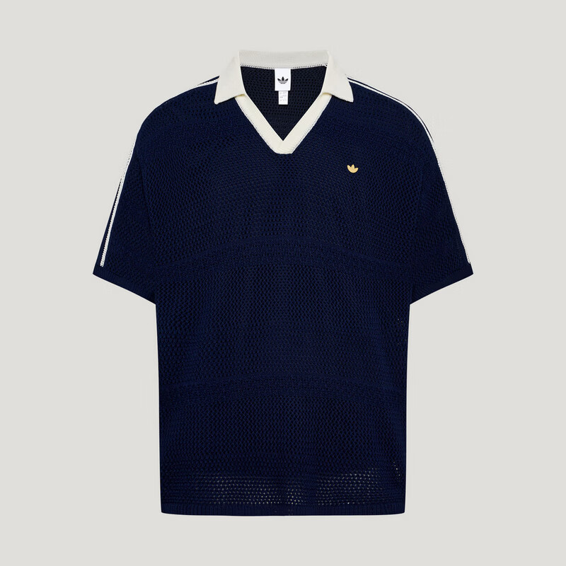 Adidas Originals Unisex RESORT S POLO U Short Sleeve Polo KW5685 Dark Indigo L 2