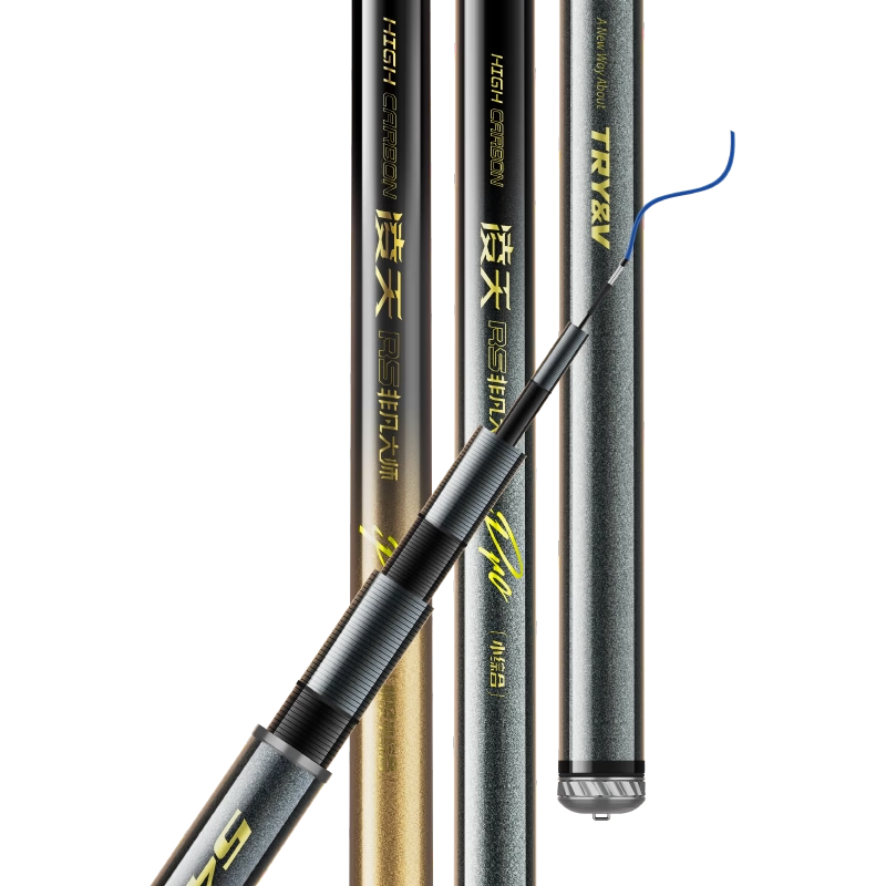 Chuangweiling Tian Feifan Master Ultra-Light Multi-Purpose Fishing Rod Super Light Hard Carbon Crucian Carp Rod 5.4m