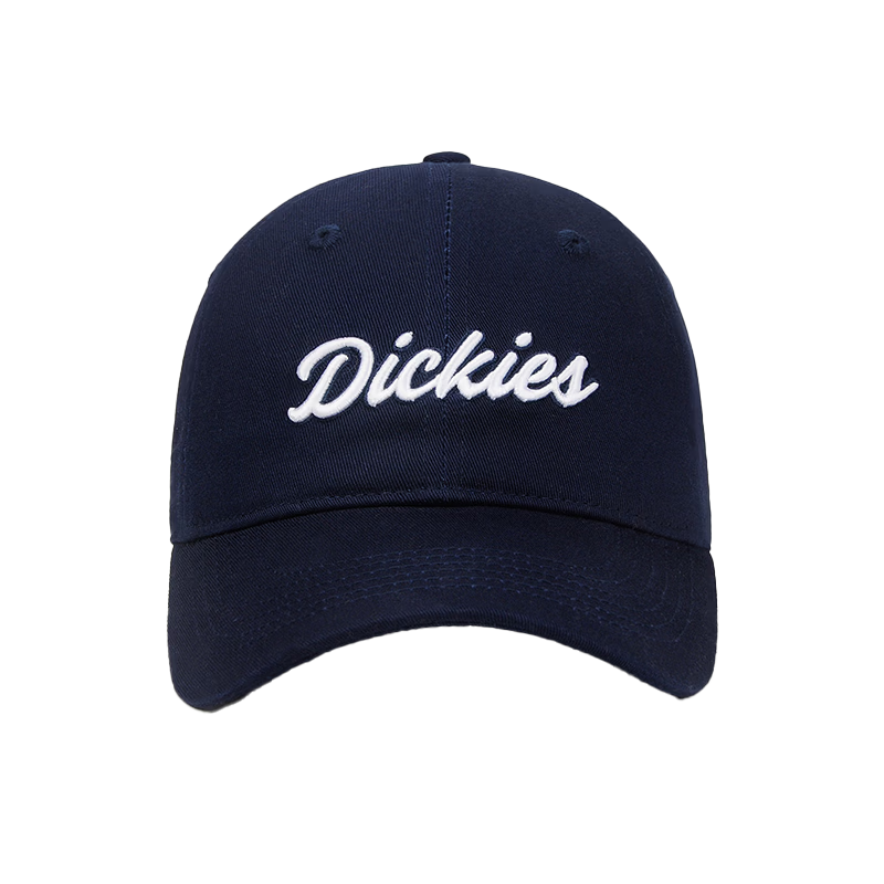 Dickies New Retro Baseball Cap Unisex Soft Top Cotton Dad Hat Light Beige