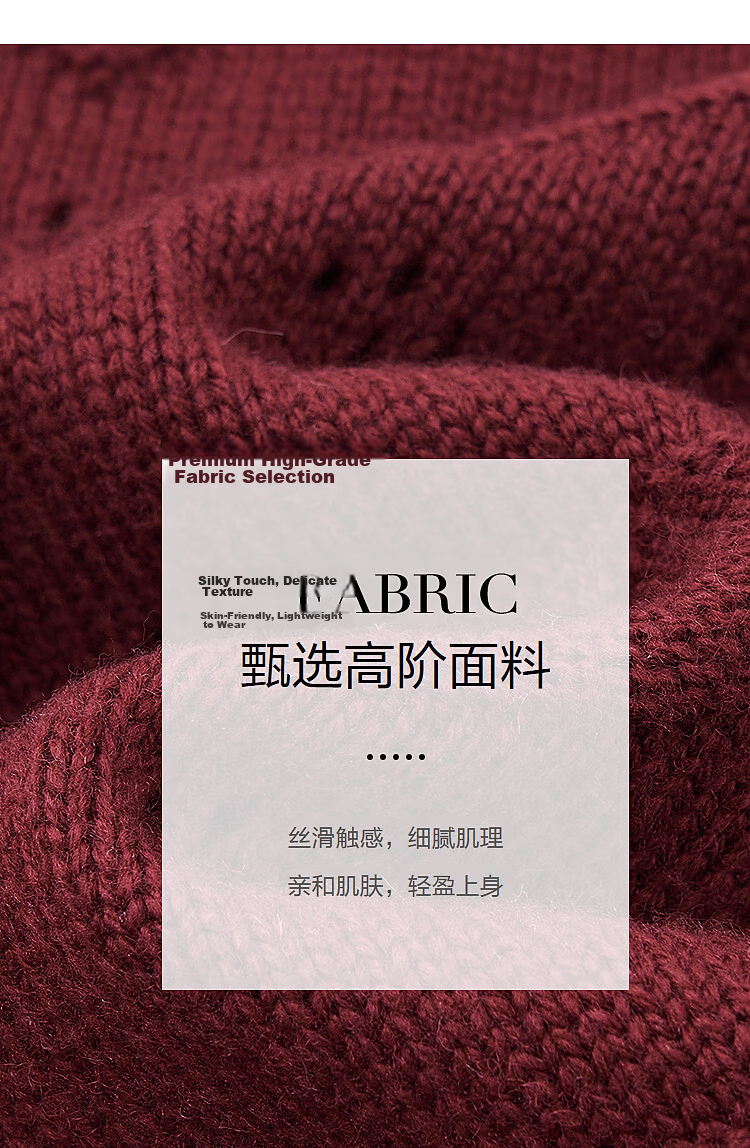 Demana Wool Blend Version Winter Shell Stitch Heart Jacquard Drop Shoulder Knit Sweater for Women 3