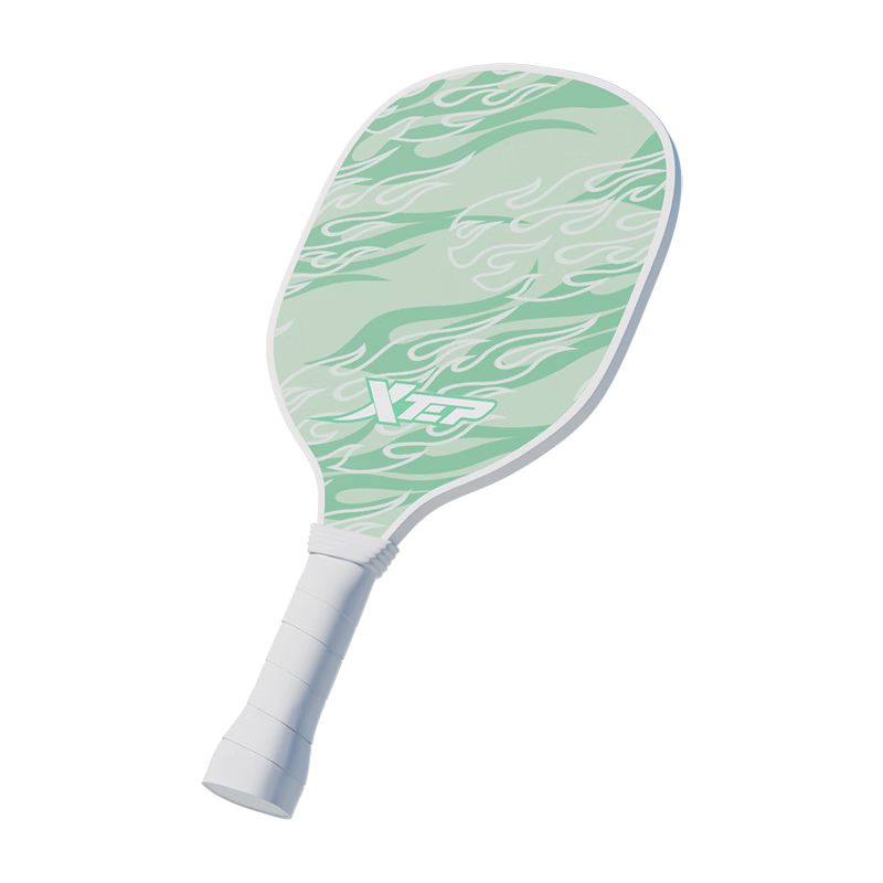 Xtep Pickleball Paddle Flame Series 913 Paulownia Wood Beginner Adult Indoor Outdoor Competition Training Paddle Cloud Water Blue