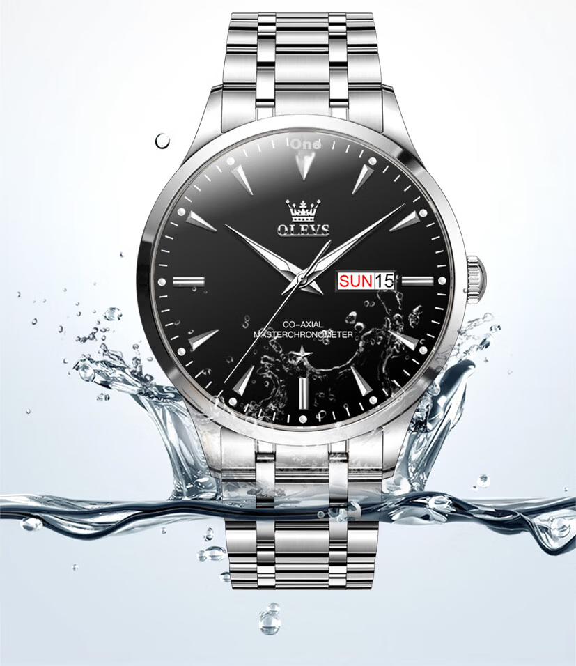 OLEVS Father's Day Gift, Men's Watch, Fully Automatic Mechanical Watch, National Brand Men's Watch, Water-Resistant, Father's Day Present 29