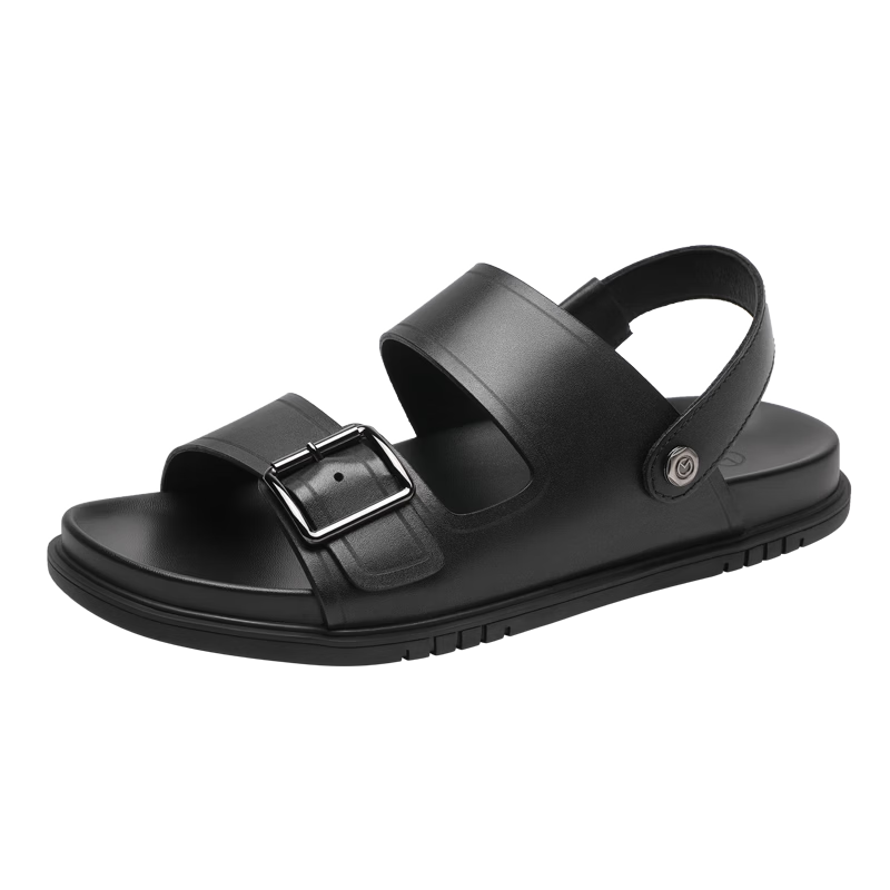 Goldlion Men's Dual-Wear Beach Sandals Outdoor Slippers G542620032AAF Black Size 38 Father's Day Gift