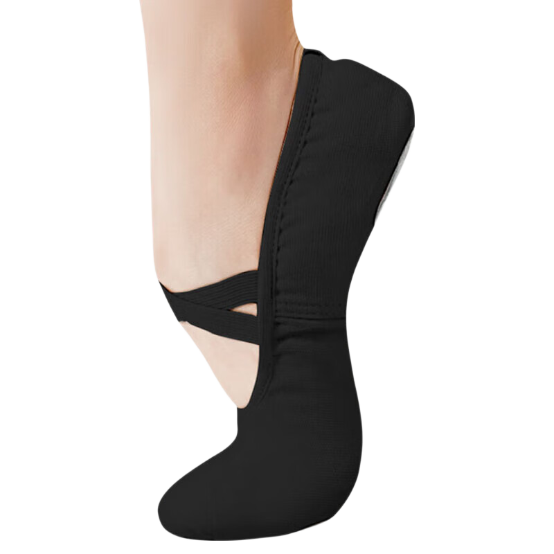 Zhiyouban Dance Shoes Ballet Practice Shoes Black Adult Cat Claw Shoes Unisex Children's Chinese Dance Performance Body Shoes Men