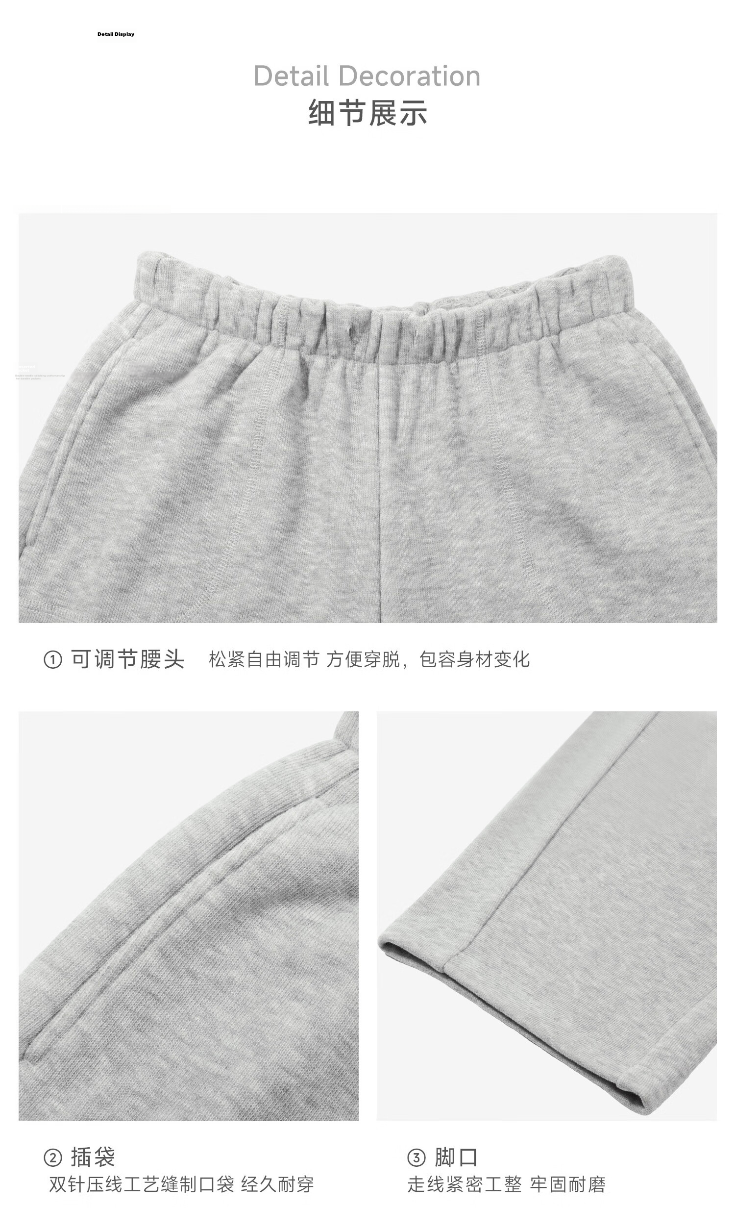 Metersbonwe Women's Casual Pants 2025 Winter New Trendy Loose Wide-Leg Knit Fleece-Lined Banana Pants 16