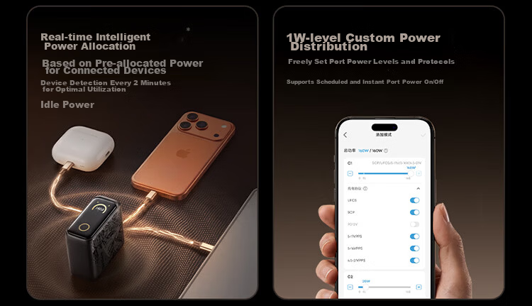 ANKER [Black Myth Wukong Collaboration] Anker Spirit Light Smart Display Charger Pro 160W Prime GaN Type-C Fast Charger Compatible with Apple iPhone 17 3