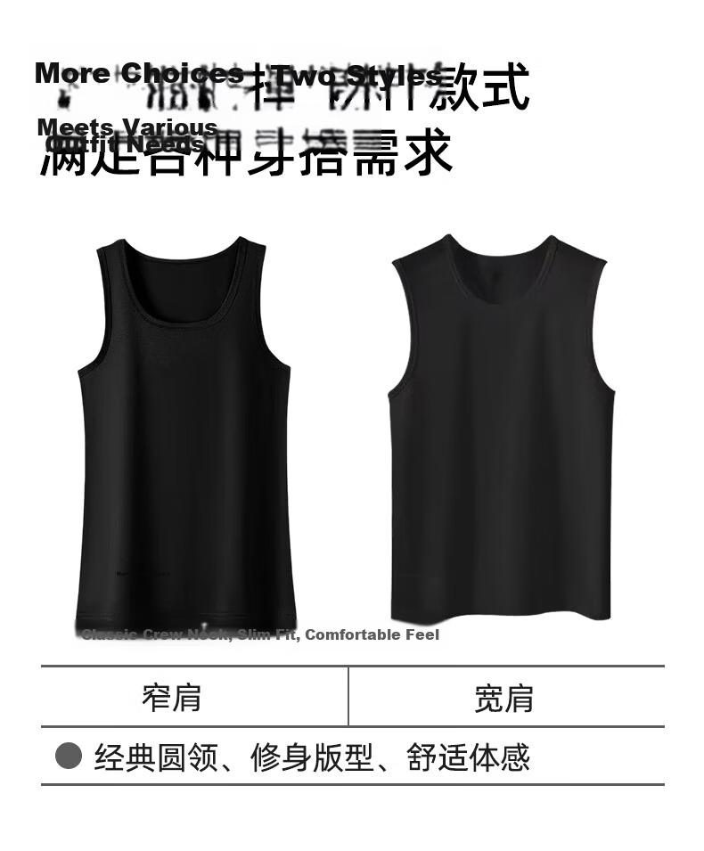 Xunmianren Modal Cotton Men's Sports Vest Gym Sleeveless T-Shirt Tank Top Spring Summer Quick-Dry Breathable Racerback Sweatshirt Vest 3