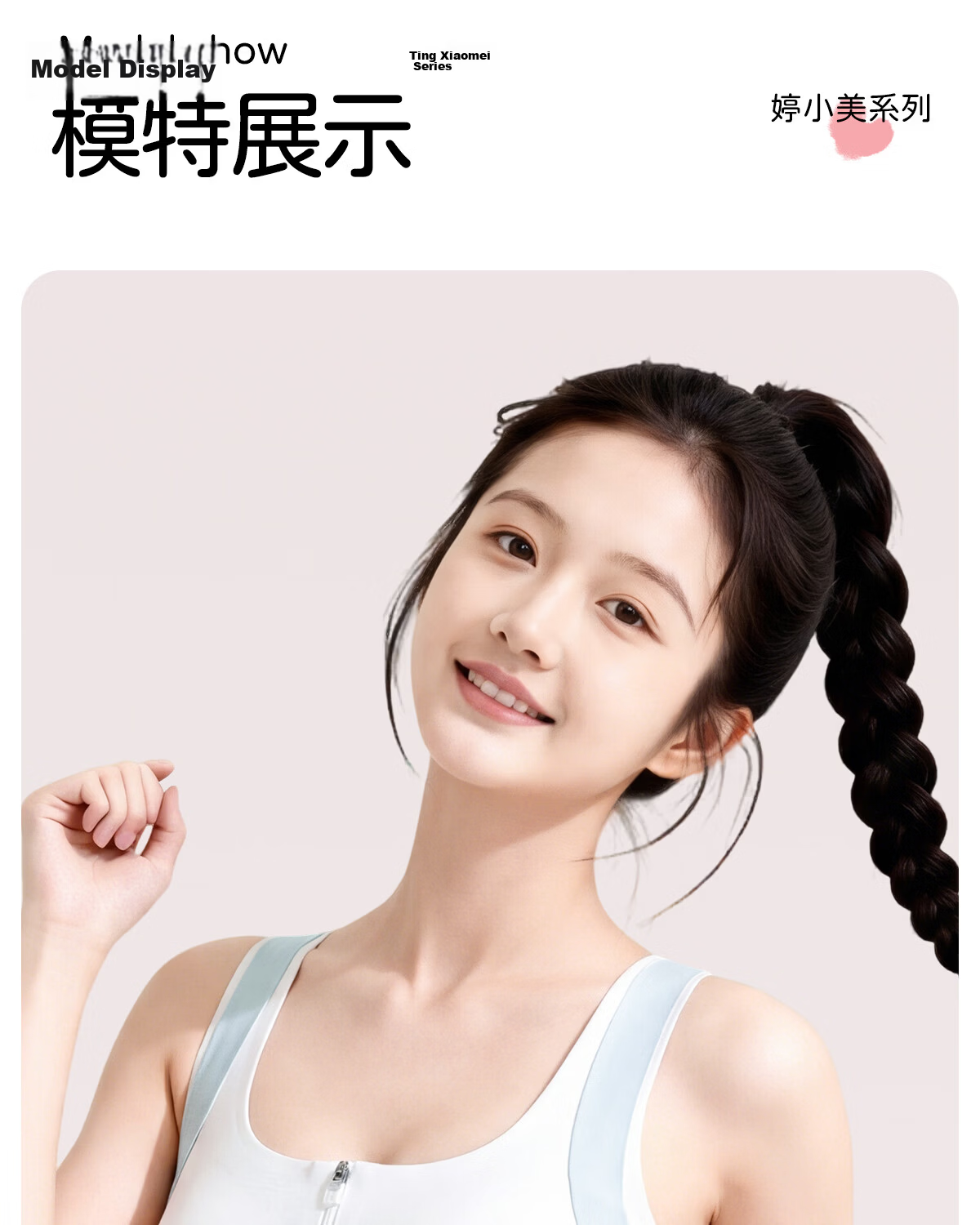 Tingmei Girls Front Zipper Sports Shockproof Vest Bra for Teens Seamless Development Period High School Students Blue 2XL 29