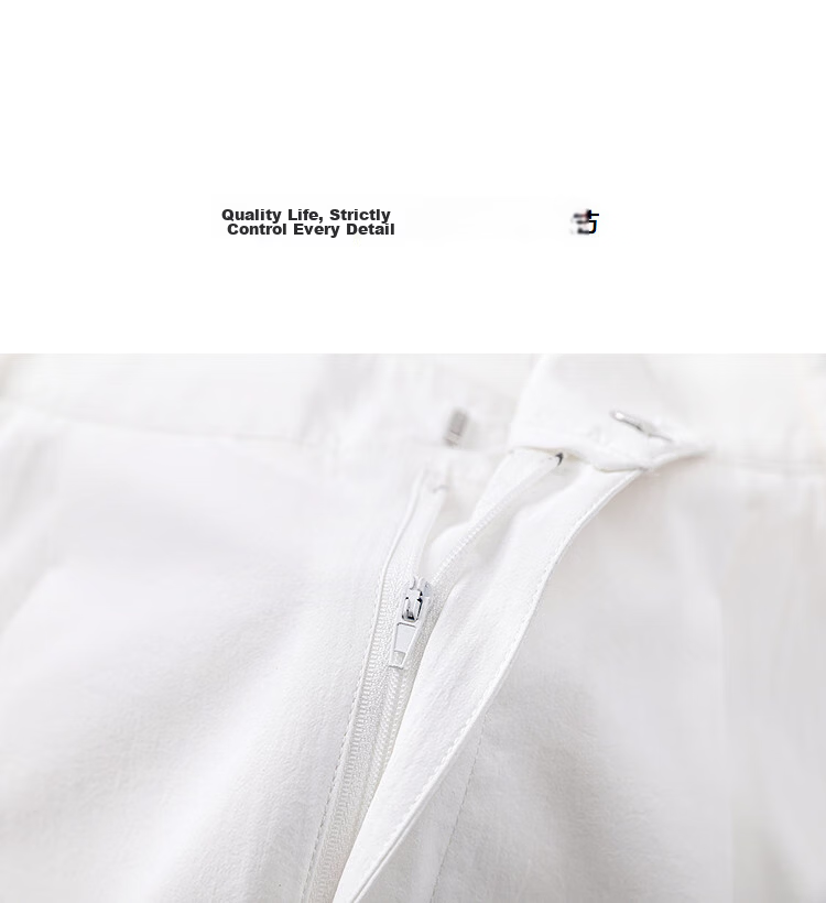 Demana UPF50+ Sun Protection Curved Blade Pants Spring Simple Pleated Loose Slim Casual Pants for Women Premium Feel 15