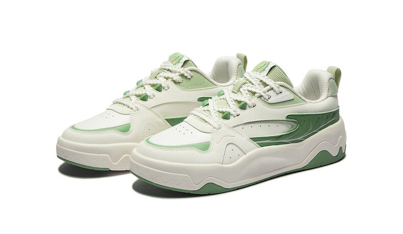 ERKE Women's Casual Sneakers Summer 2026 Breathable Versatile Sports Shoes | Bitter Melon 21