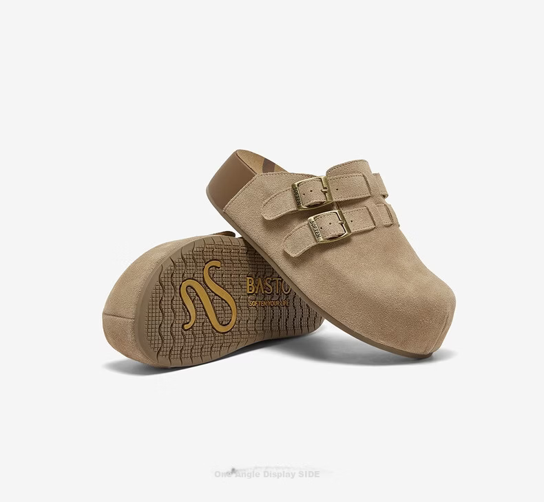 BASTO 26 Summer Birkenshoe Vintage Outdoor Casual Women's Sandals U2626BH6 Apricot Size 37 12