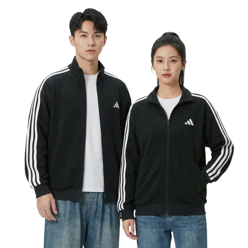 Adidas Sport Style Series Men's ST 3ST DENIM TT Knit Jacket KR2488 Black L