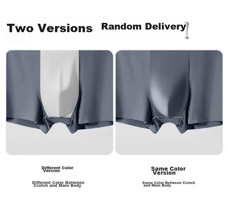 SEPTWOLVES Modal Men's Underwear High-End Antibacterial Seamless Boxer Briefs Comfortable Breathable 3-Pack 11
