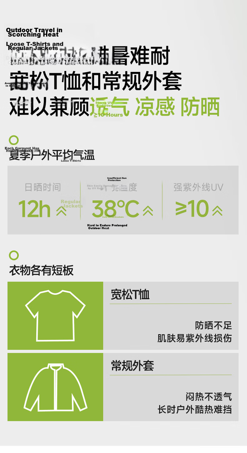 MJ STYLE Women's Hooded Sun Protection Jacket 2026 Spring Summer New Loose Lightweight Breathable Cooling Outdoor Versatile Top 4