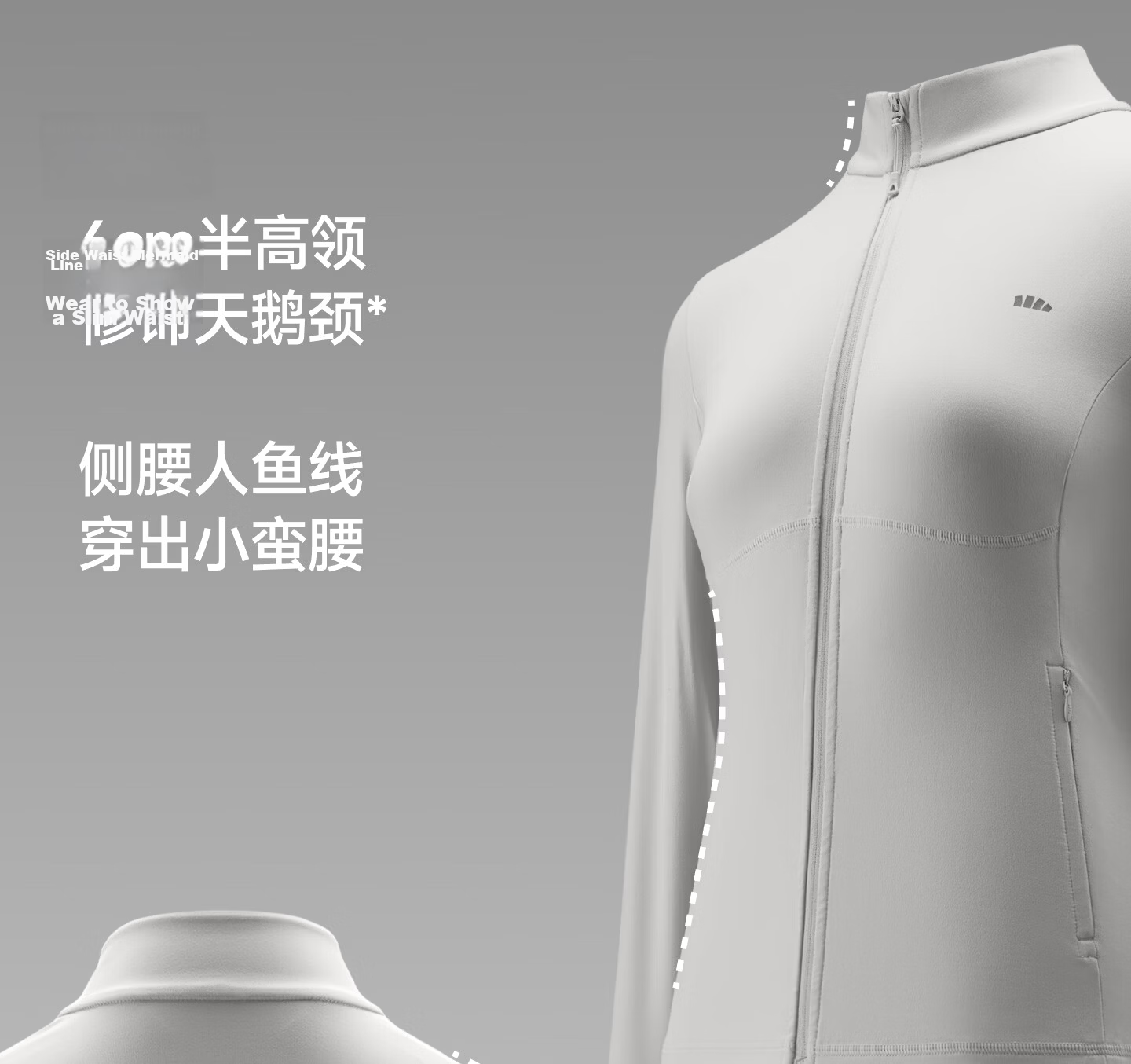 Beneunder Women's Lightweight Shock-Absorbing Sports Sunscreen Jacket 26 Spring Summer New SP003 Light Charcoal Gray M 24