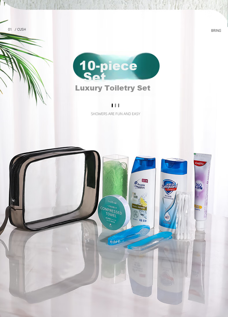 Etravel Travel Toiletry Set [12 Pieces] Business Trip Toiletry Kit for Men And Women, Including Shampoo, Shower Gel, And Toiletry Cup 3