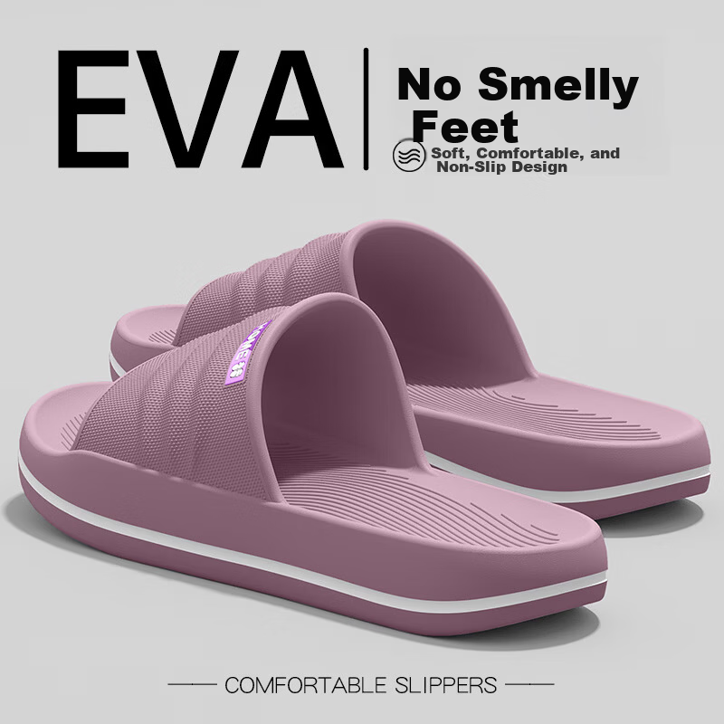 Gojaman Men's Summer 2026 New Indoor Home Bathroom Non-Slip Odor-Resistant Couple Slippers Women's Outdoor Sandals 3