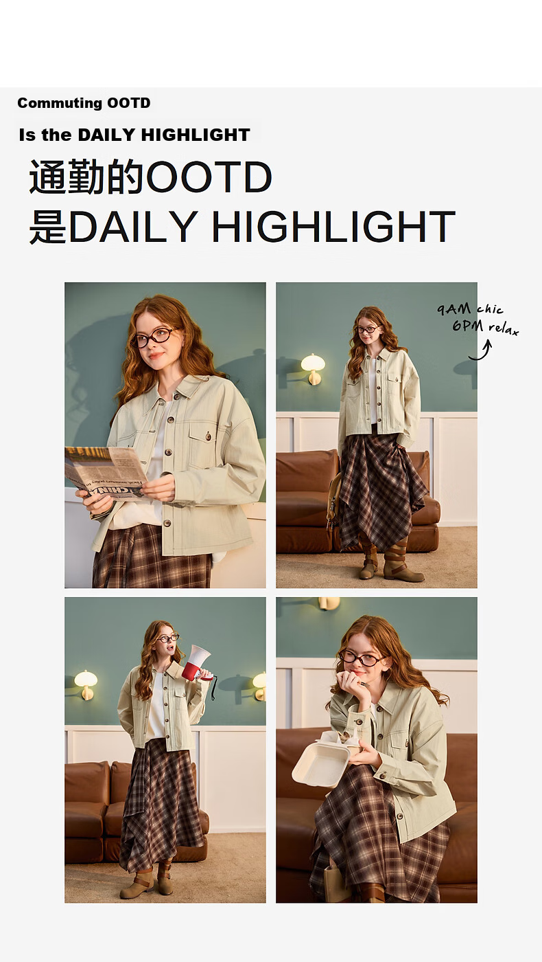 TonLion 2026 Spring New Women's Short Lapel Jacket Fashion Versatile Top 4