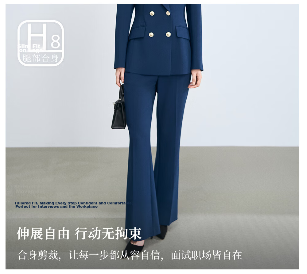 Miss Bird Women's Suit Set Interview Professional Formal High-End Business Workwear Blazer 14
