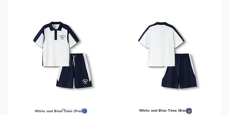 BALABALA Children's Clothing, Kids' Short-Sleeve Set, Summer Boys' Two-Piece Outfit, Moisture-Wicking Quick-Dry T-Shirt And Pants, Cool-Feeling Trendy 12