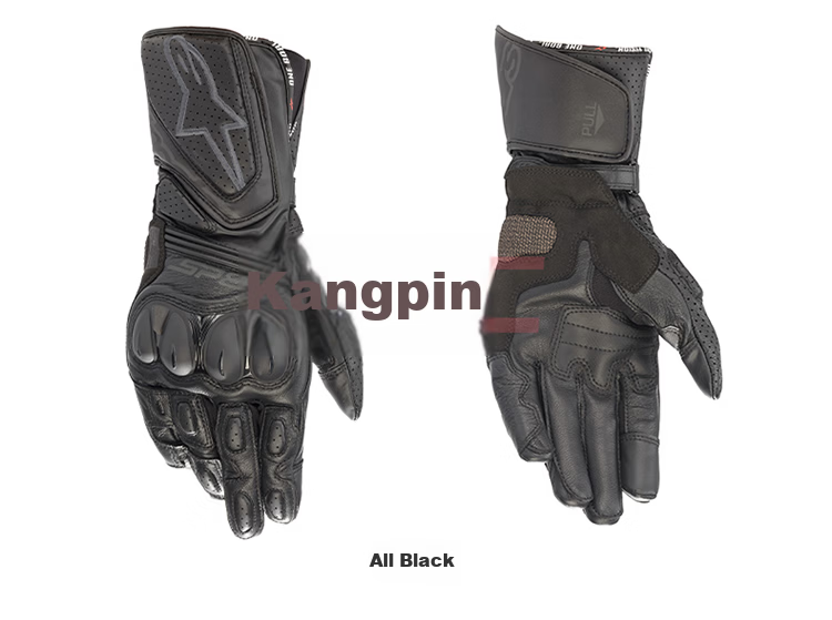 Alpinestars SP-8 V3 A-Star Motorcycle Gloves Racing Road Crash-Resistant Rider Leather Gloves Black White Bright Red XXL 13