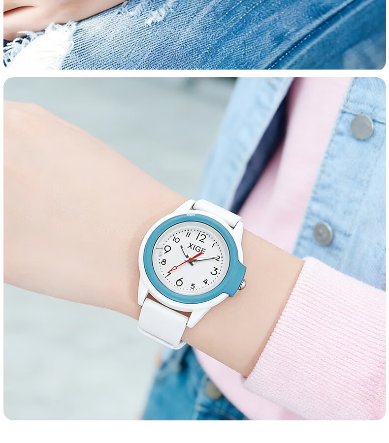 Yaga Student Watch Exam Special Watch Waterproof Quartz Watch for High School Students Couples Unique Women's Watch 17