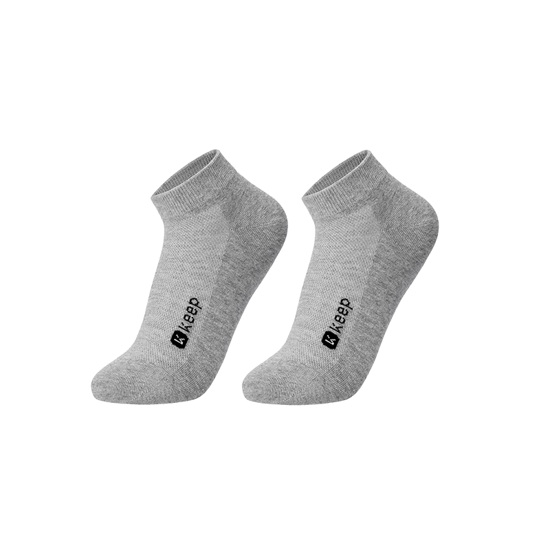 Keep Solid Low-Cut Sports Socks [10A Antibacterial] Summer Breathable Unisex Running Tennis Basketball Ankle Socks