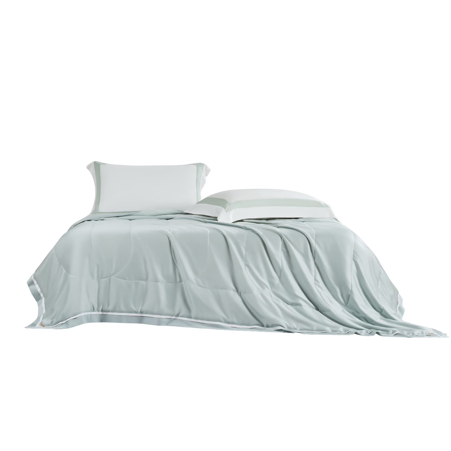 Fuanna 100% Silk Summer Quilt A-Class 50s Tencel Washable Air-Conditioned Quilt Double Cooling Quilt 230×229cm