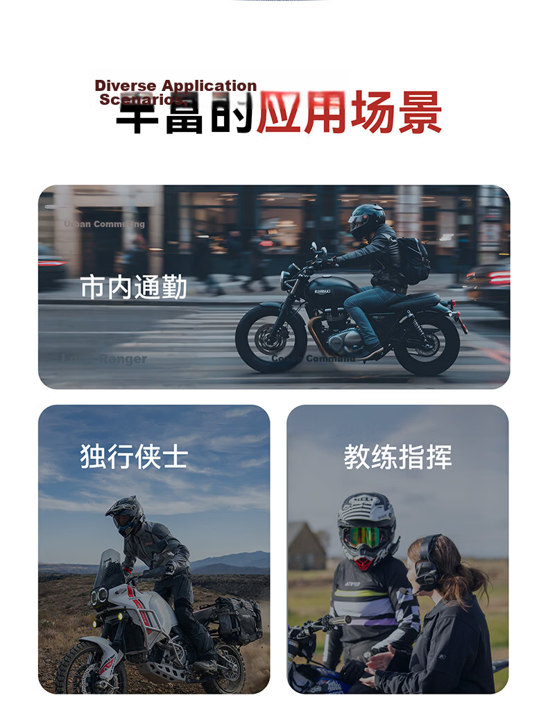 SENA C30 Motorcycle Helmet Bluetooth Headset Built-in HD Unit for Riding 39
