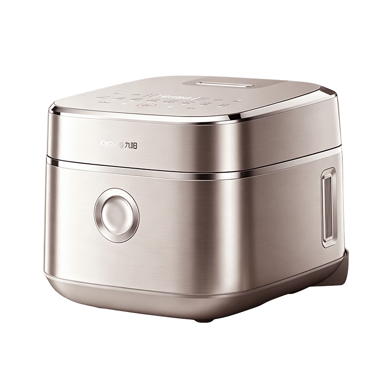 Joyoung Pure Titanium 0-Coating Rice Cooker Non-Stick 316L Stainless Steel Inner Pot Steaming and Cooking 4L 1300W Far-Infrared IH Rice Cooker 24H Reservation 40N1U